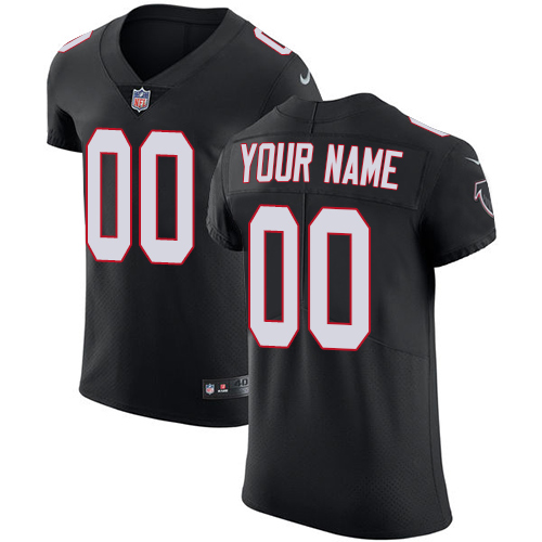 Men's Atlanta Falcons Black Alternate Vapor Untouchable Custom Elite NFL Stitched Jersey